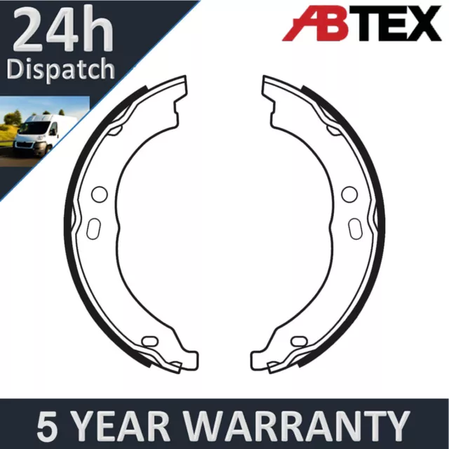 Fits Fiat Ducato Citroen Relay Peugeot Boxer Abtex Rear Hand Brake Shoes Set