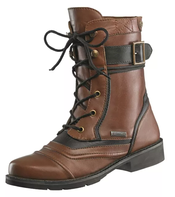 MOTORCYCLE BOOTS HELD Cattlejane Size 37 Ladies Color Braun short Boots Shoe 90.67 PicClick UK