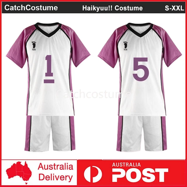 HAIKYUU!! AOBA JOHSAI High School Oikawa Tooru Cosplay Costume Sports Uniform EUR 19,14