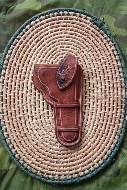 Mexican Vintage Original Rancher Leather Holster  Old West