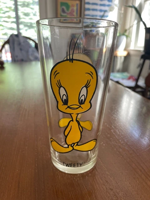 11973 Warner Bros Pepsi Collector Series Tweety Bird Drinking Glass