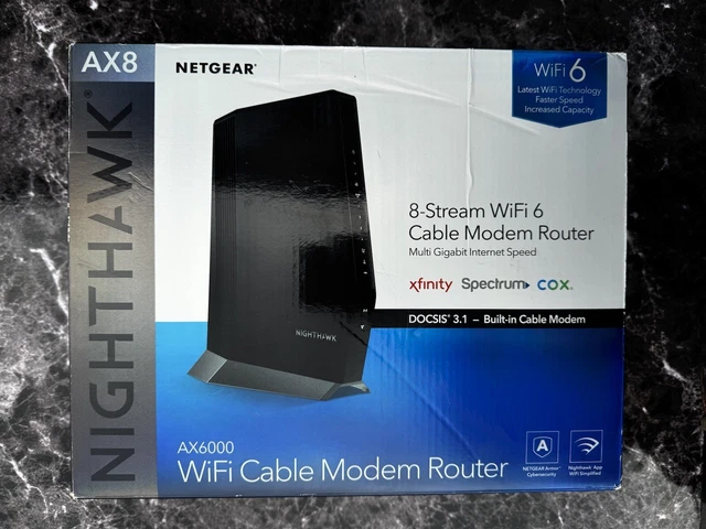 Netgear ax6000 modem router Clearance