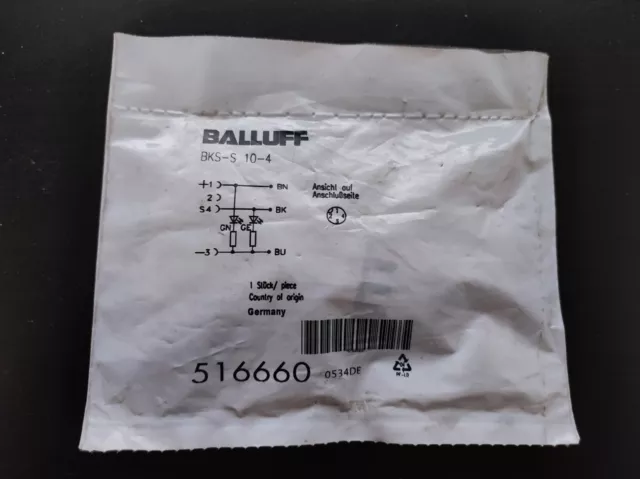 Connettore M12 Balluff BKS-S-10-4
