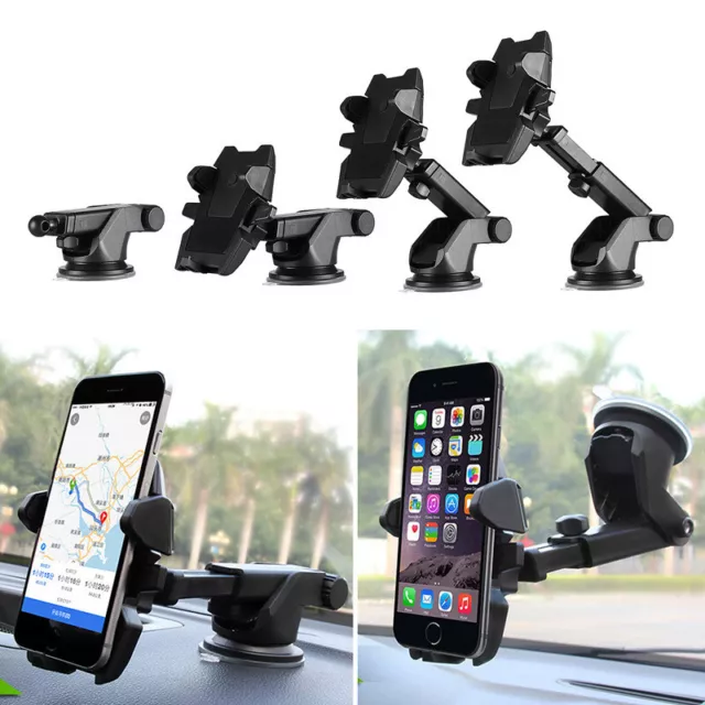 Universal 360º Car Holder Windshield Dashboard Mount Suction Cup For Cell Phone