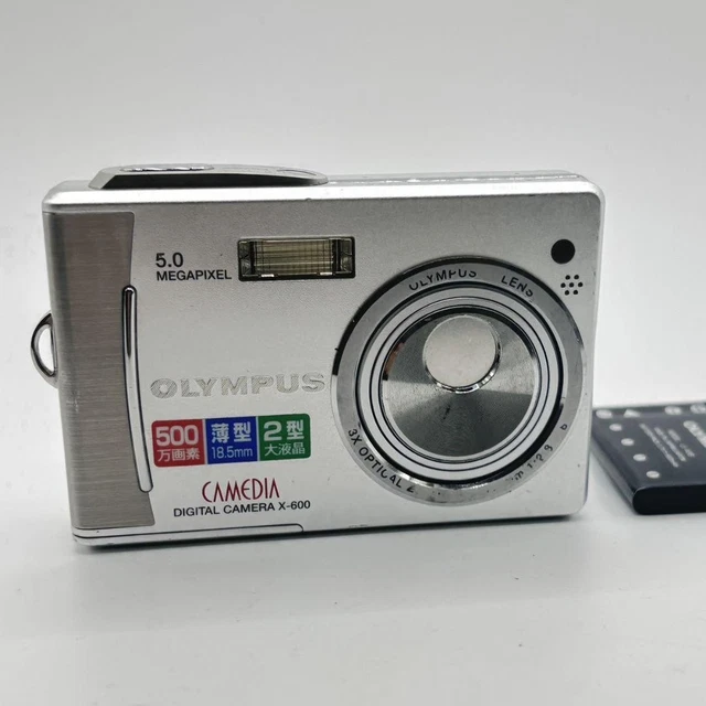 OLYMPUS CAMEDIA X-600 シルバー　デジカメ オリンパス ニュースリリース： 初心者でも簡単に使いこなせる