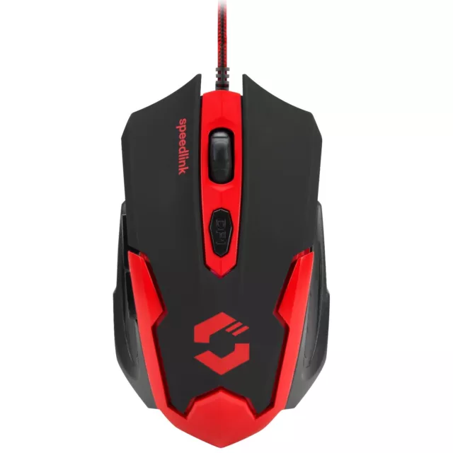 Speedlink XITO Gaming Maus 5 Tasten dpi-Schalter 3200dpi USB Computer-Mouse