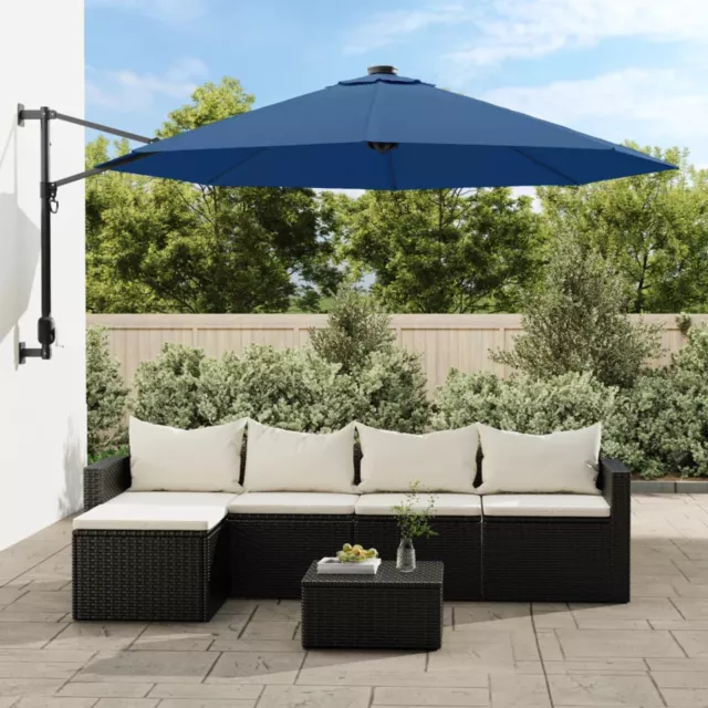 Tissu de remplacement pour parasol déporté Bleu azuré 350  F8R0