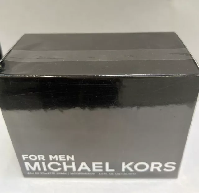 MICHAEL KORS FOR Men Cologne EDT Spray 4 oz / 120 ml Authentic New