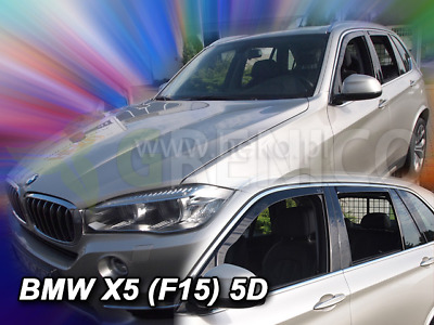 Heko BMW X5 F15 5 portes 2013-2018 Deflecteurs de vent 4 pcs HEKO Bulles 