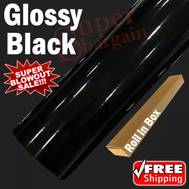 Premium Glossy Gloss Black Car Vinyl Wrap Car Vinyl Stickers Decals Vinyl Film