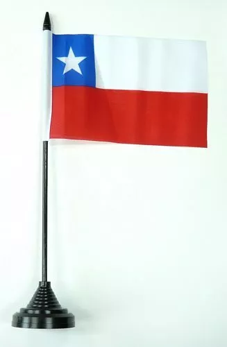 Fahne / Tischflagge Chile 10 x 15 cm Tischfahne Flagge