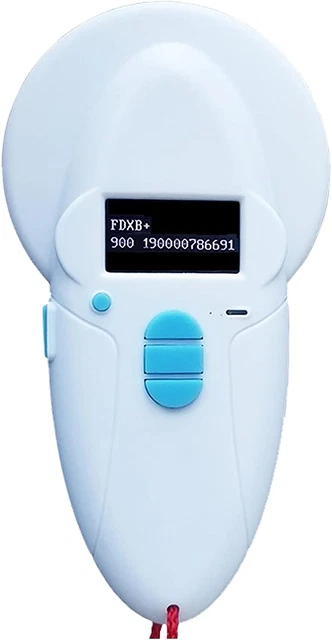 Microchip Scanner Reader Realtrace RT100 V8BT Bluetooth Handheld Animal Chip LF