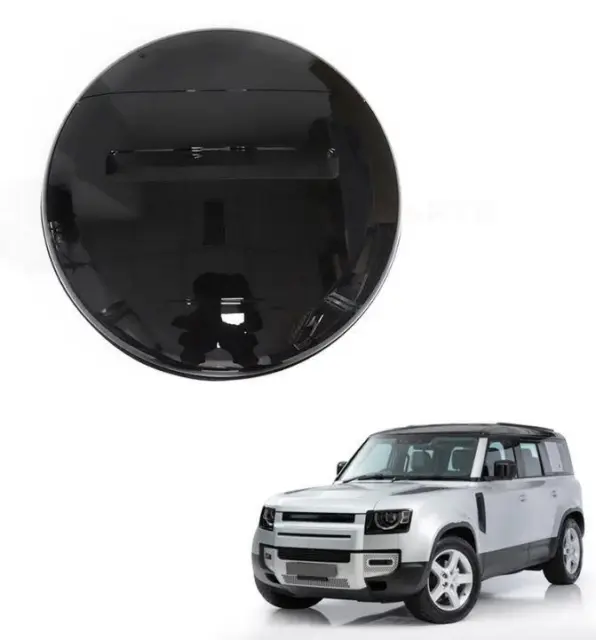 Gloss Black Spare Wheel Cover For Land Rover Defender 2020-23 (90+110+130) L663