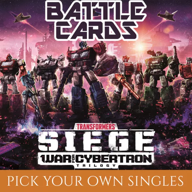 WAVE 3 Kampfkarten: Krieg für Cybertron Siege I (Transformers TCG Singles)