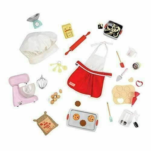 Our Generation BD37282C1Z Kit Di Pasticceria per Bambola Multicolore