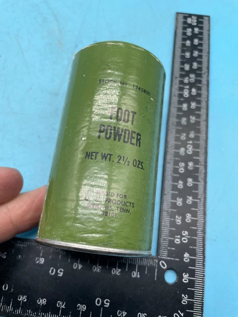 original-us-army-vietnam-war-era-unissued-foot-powder-8-00-picclick-uk