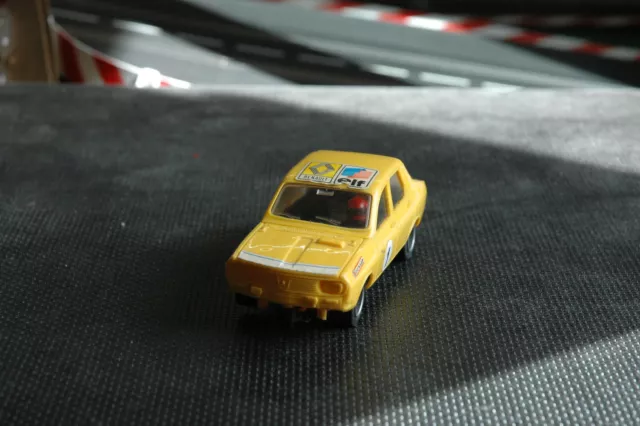 SCALEXTRIC Renault 12 jaune. CIRCUIT24, voiture de circuit