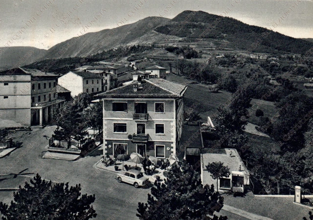 1958 BRALLO DI PREGOLA Appennino Pavese Albergo Alpegiani Pavia Cartolina