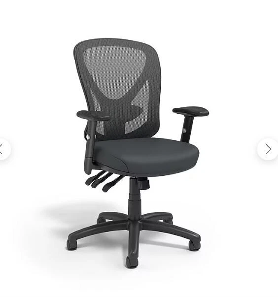 Staples Carder Ergonomic Fabric Swivel Computer and Desk Chair, Black (24115-CC)