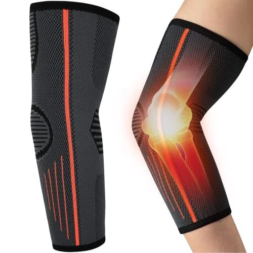 Elbow Brace for Tendonitis and Tennis Elbow 2 Pack, Elbow Compression Arm