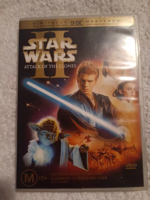 Star Wars - Episode II - Attack Of The Clones  (DVD, 2001)