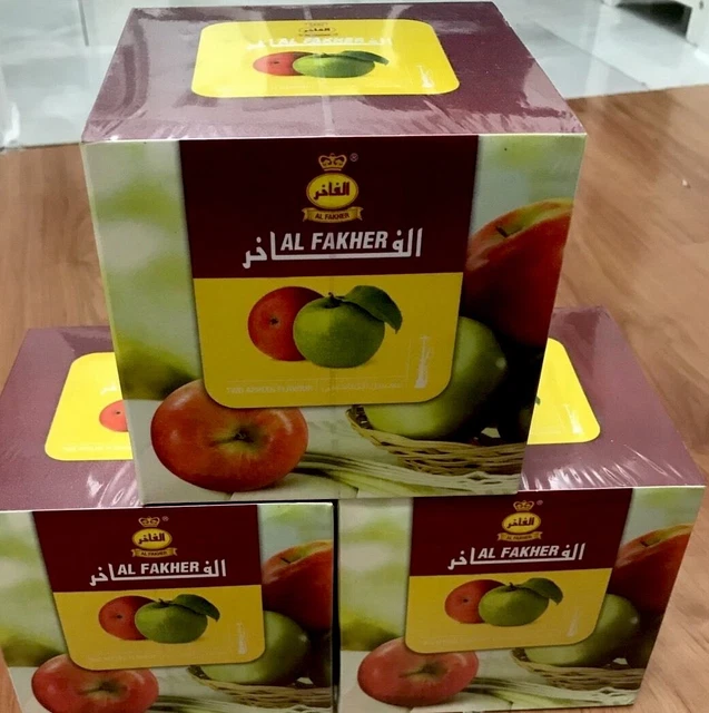 al fakher tabak doppelapfel Al Fakher Tabak The Double Crunch 200g – Doppelapfel & Anis