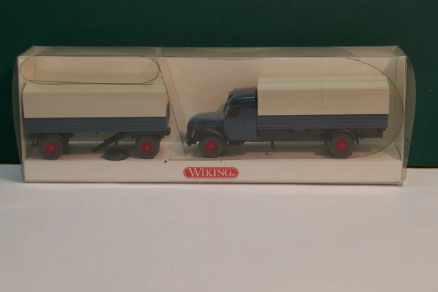 Wiking 049202 - Camion Lourd Magirus S 3500 Rosaire - Modèle Réduit 1/87 Neuf - Collection Train