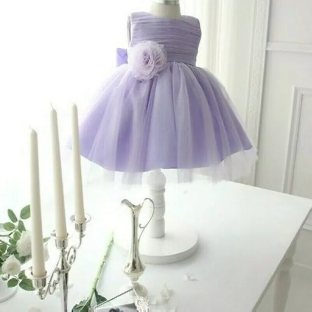 Abito in tulle in pizzo bambina bambina ballo principessa compleanno matrimonio carino morbido