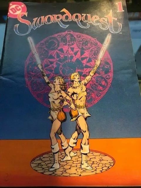 DC ATARI mini comic Sword Quest *Art work by George Perez!*
