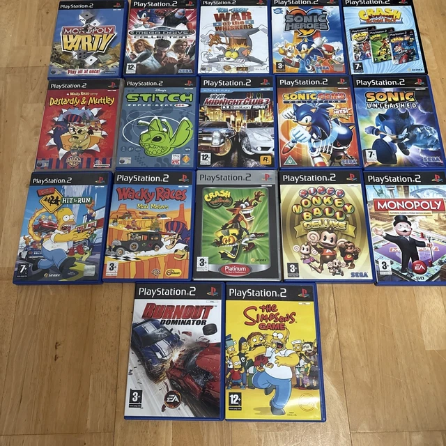 PLAYSTATION PS2 BUNDLE 17 Games *all Untested* £125.48 - PicClick UK