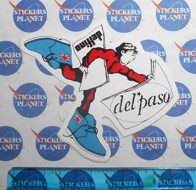 Sticker Vintage Far Out - Autocollant Original Années 80 - Made In Italy