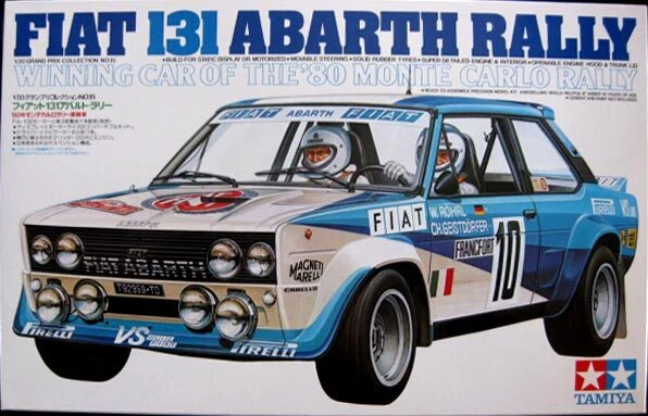 Item 1/20 Fiat 131 Abarth Rally Tamiya