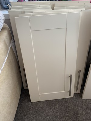 HOWDENS KITCHEN GLASS cupboard doors 1060 X 500 X 20 £19.99 - PicClick UK