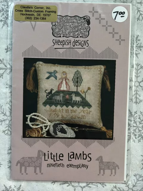 Sheepish Designs Little Lambs Ninetieth Exemplary Cross Stitch Chart