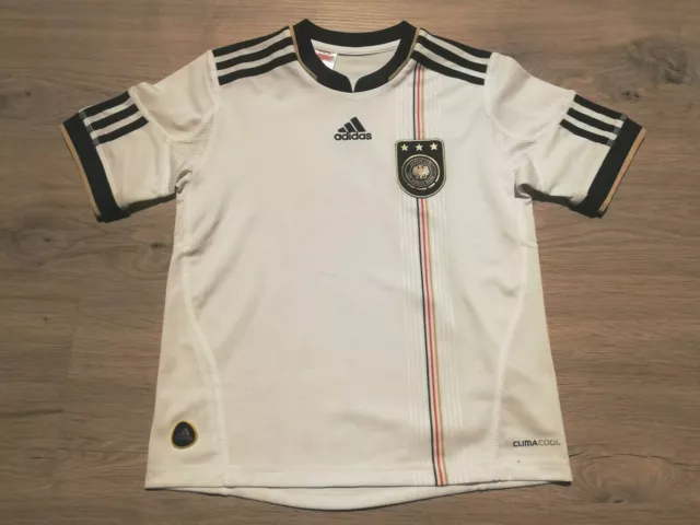 Adidas Maillot Blanco Chicos Niñas Camiseta Deportiva Sport Fútbol Niños Nuevo