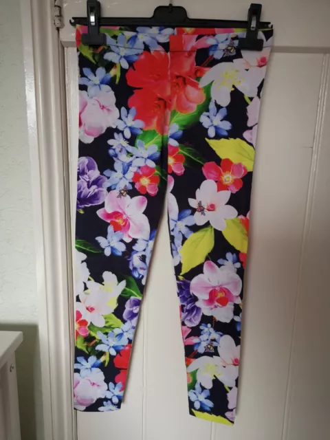 Leggings floreali Ted Baker bambina taglia 12-13 anni nuovi
