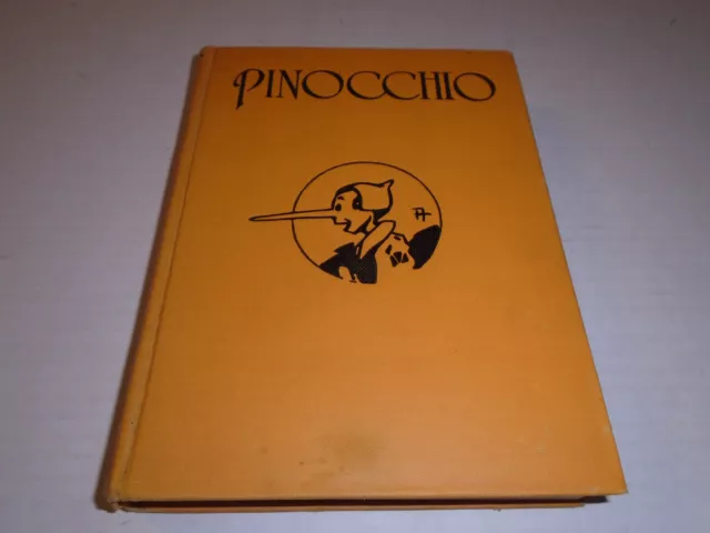 1930 - The Adventures Of Pinocchio, Macmillan, Color Plates, Great Condition