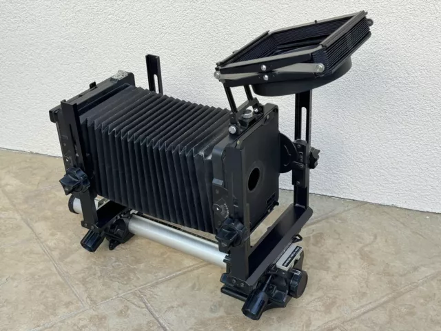 Omega View 45D Monorail 4X5 Large Format Bellows Camera W/ Toyo View Attachment