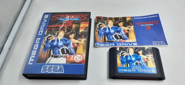 JEU SEGA MEGADRIVE Mega Drive Streets of Rage 3 complet EUR 270,00
