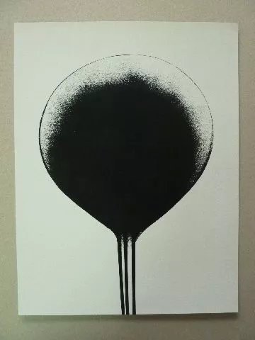 OTTO PIENE - Siebdruck / Serigraphie 1977 "Dreyfuß Incident"