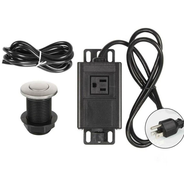 Anti Leakage Garbage Disposal Air Switch Kit with Water Resistant Design