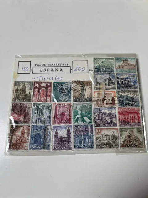 Alte Briefmarken Spanien