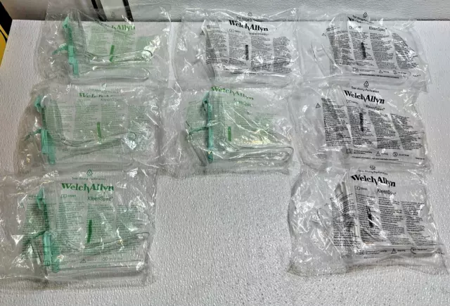 Welch Allyn KleenSpec 59000 (4) & 59001 (4) Disposable Vaginal Speculum Sm & Med