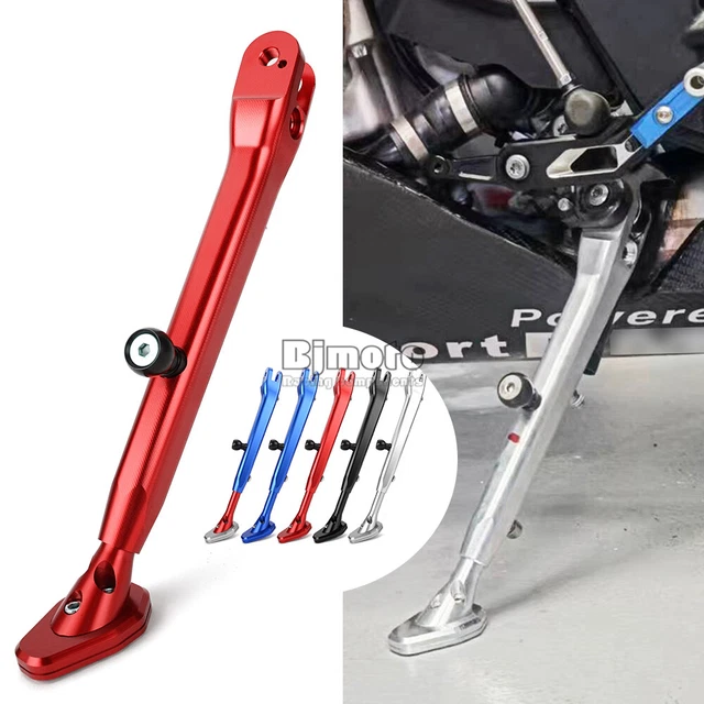 Aluminum Kickstand Foot Side Stand Support For BMW M1000RR 2020-2024