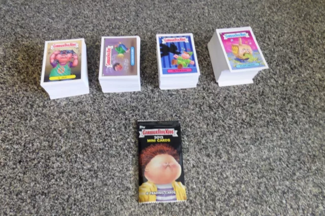 2013 Garbage Pail Kids MINI Complete Set of 396 Brand New Series 1,2,3 Wrapper