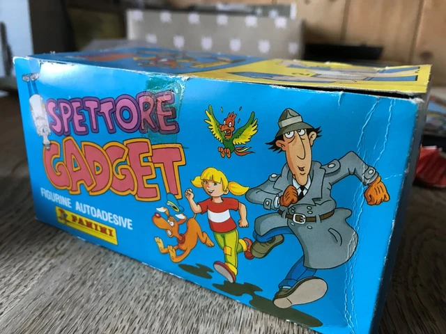 RARE Lot pochettes panini inspecteur gadget avec la boite - 1994