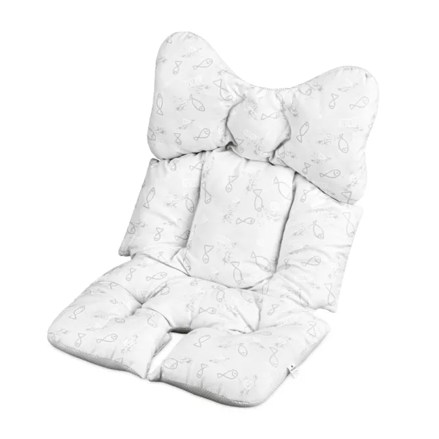 Coussin pour poussette – Coussin universel pour bébé 64 x 40 cm siège