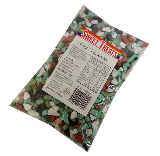 Sweet Treats Choc Rocks (1kg bag)