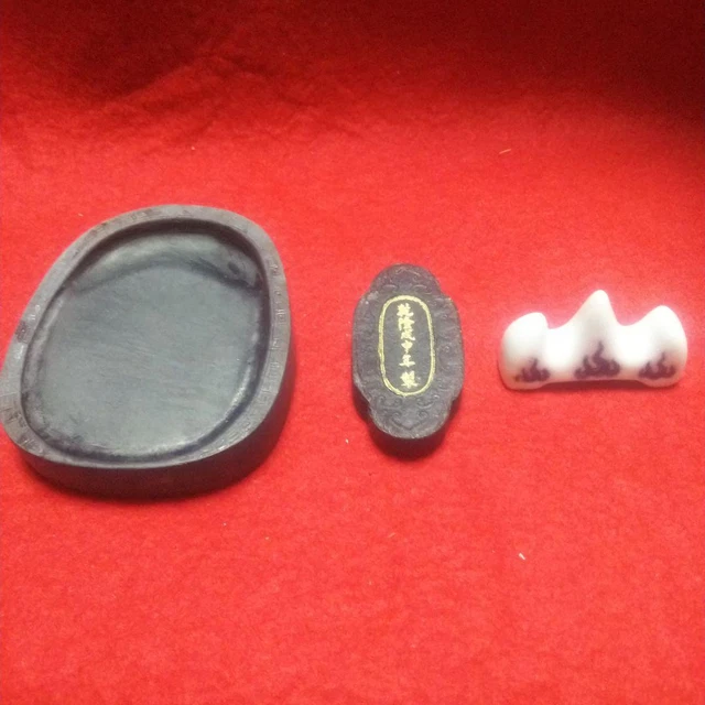 Ink Stone Suzuri Japanese Vintage Calligraphy Tool S100