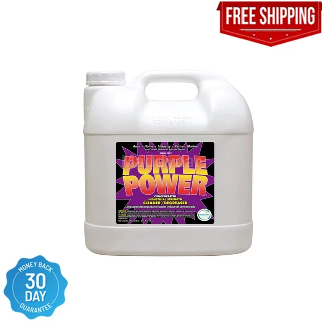 PURPLE POWER CONCENTRATE Cleaner/Degreaser, 1 Gallon/2.5 Gallons NEW